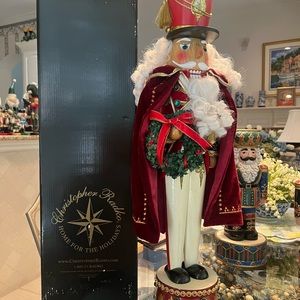 Signed Christopher Radko Musical Nutcracker